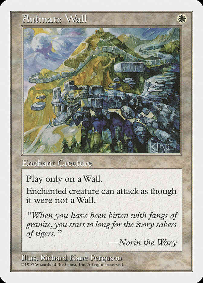 Animate Wall [5] [Fifth Edition] [Non-Foil]