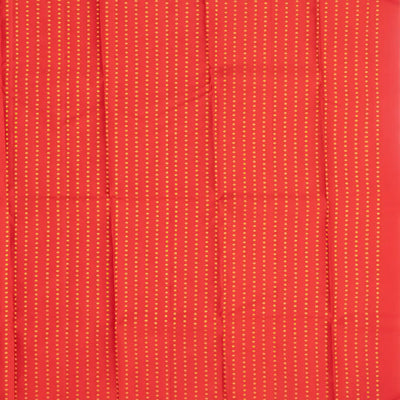 Purple Handloom Kanchipuram Silk Saree With Ikat Floral Motifs