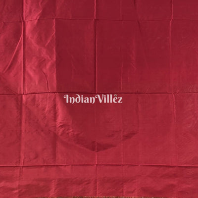 Green Red Elephant & Flower motif  Sambalpuri Ikat Silk Saree