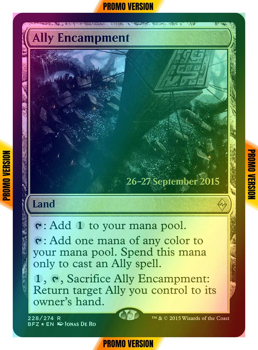 Ally Encampment [228s] [Battle for Zendikar Promos] [Foil]