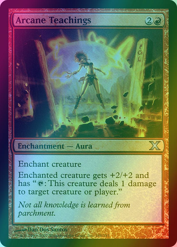 Arcane Teachings [188] [Tenth Edition] [Foil]