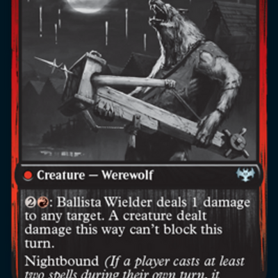 Ballista Watcher // Ballista Wielder [410] [Innistrad: Double Feature] [Non-Foil]
