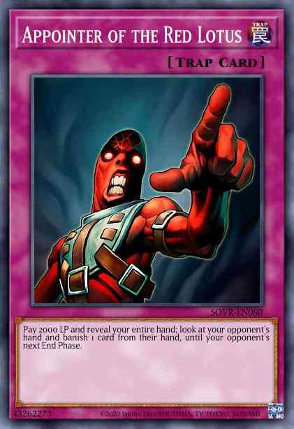 Appointer of the Red Lotus - OP14-EN011 - Super Rare - Unlimited