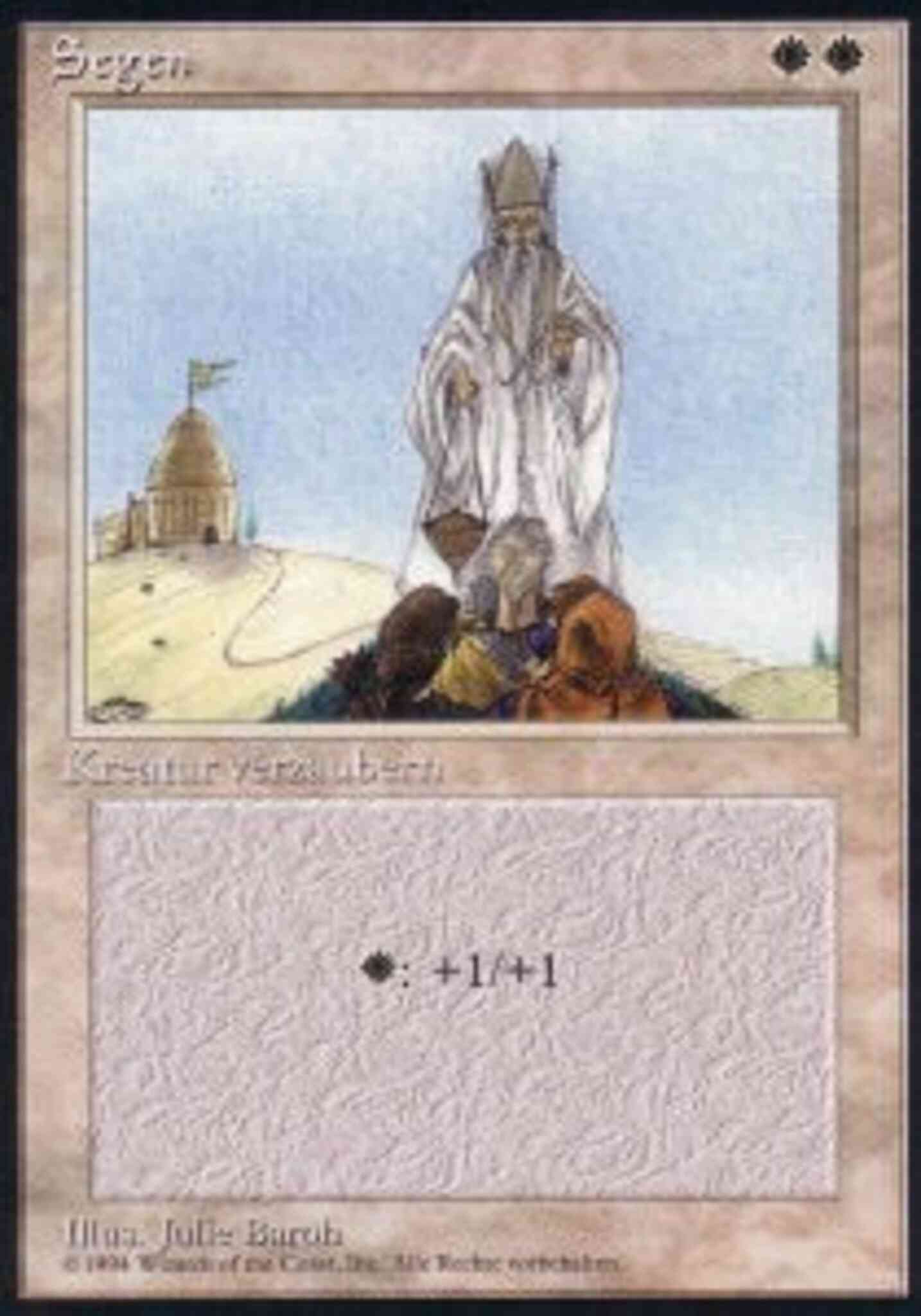 Blessing - German [6] [Foreign Black Border: German] [Non-Foil]