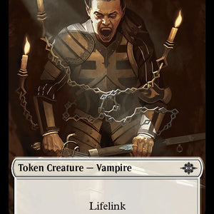 Blood Token (15) // Vampire Token (04) [The Lost Caverns of Ixalan: Commander: Tokens] [Non-Foil]