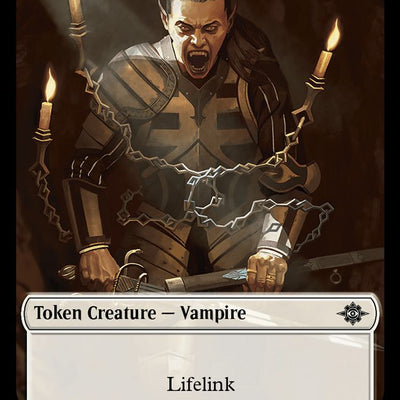 Blood Token (15) // Vampire Token (04) [The Lost Caverns of Ixalan: Commander: Tokens] [Non-Foil]
