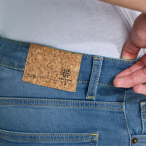 Blue Tapered Fit Jeans