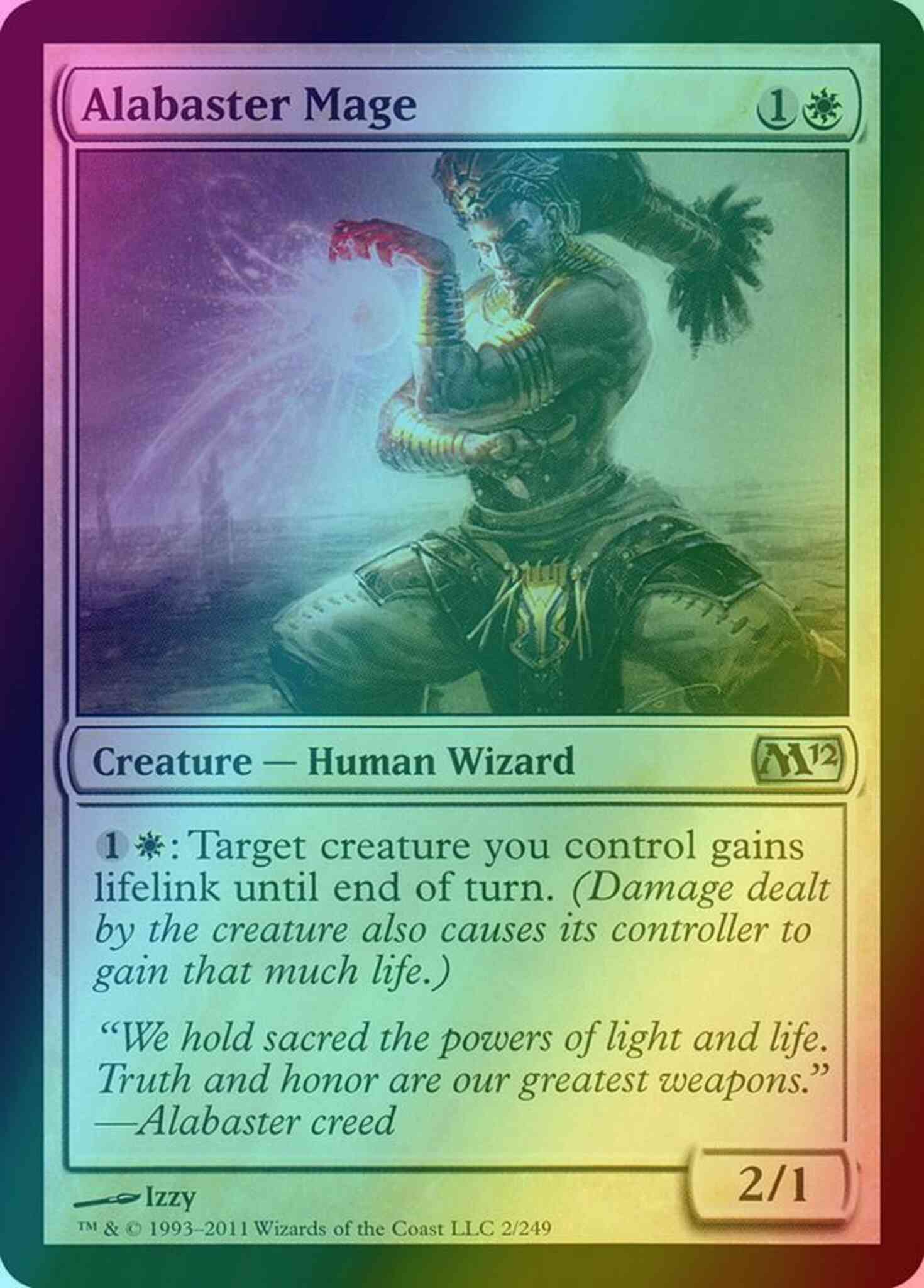 Alabaster Mage [Magic 2012] [Foil]