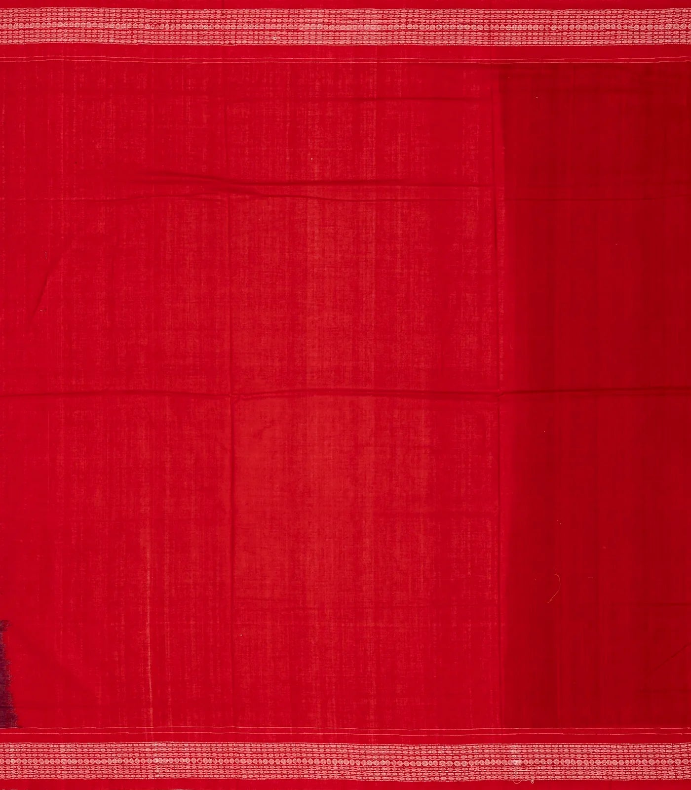 Indigo Blue Orissa Cotton Saree With Tie & Dye And Floral Motifs