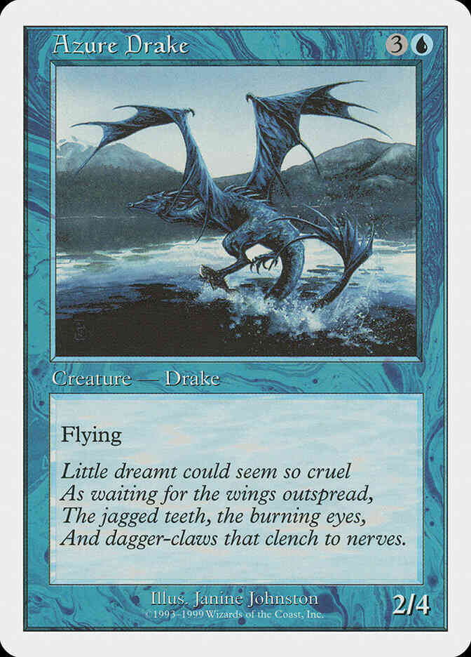 Azure Drake [8] [Battle Royale Box Set] [Non-Foil]