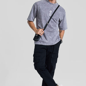 Divine Grey Oversized Fit T-Shirt