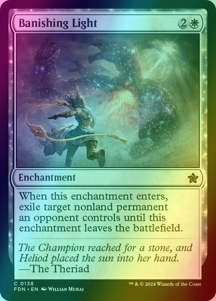 Banishing Light [138] [Foundations] [Foil]