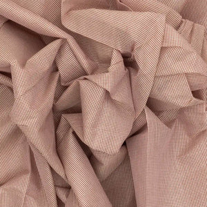 Brown Handloom Rasipuram Cotton Saree With Checks