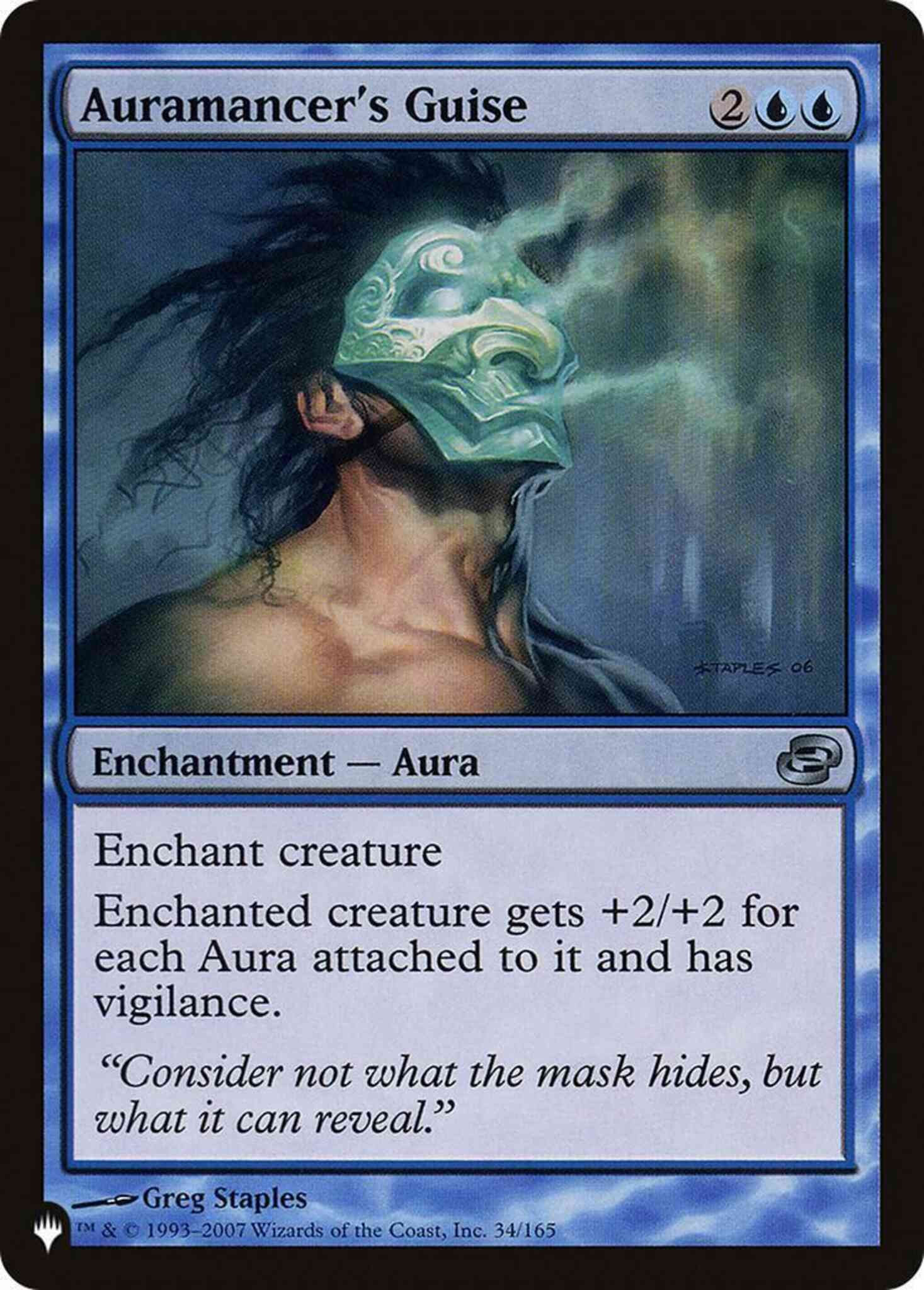 Auramancer's Guise [PLC-34] [The List] [Non-Foil]
