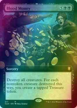Blood Money [571] [Extended Art] [Commander Legends: Battle for Baldur's Gate] [Foil]