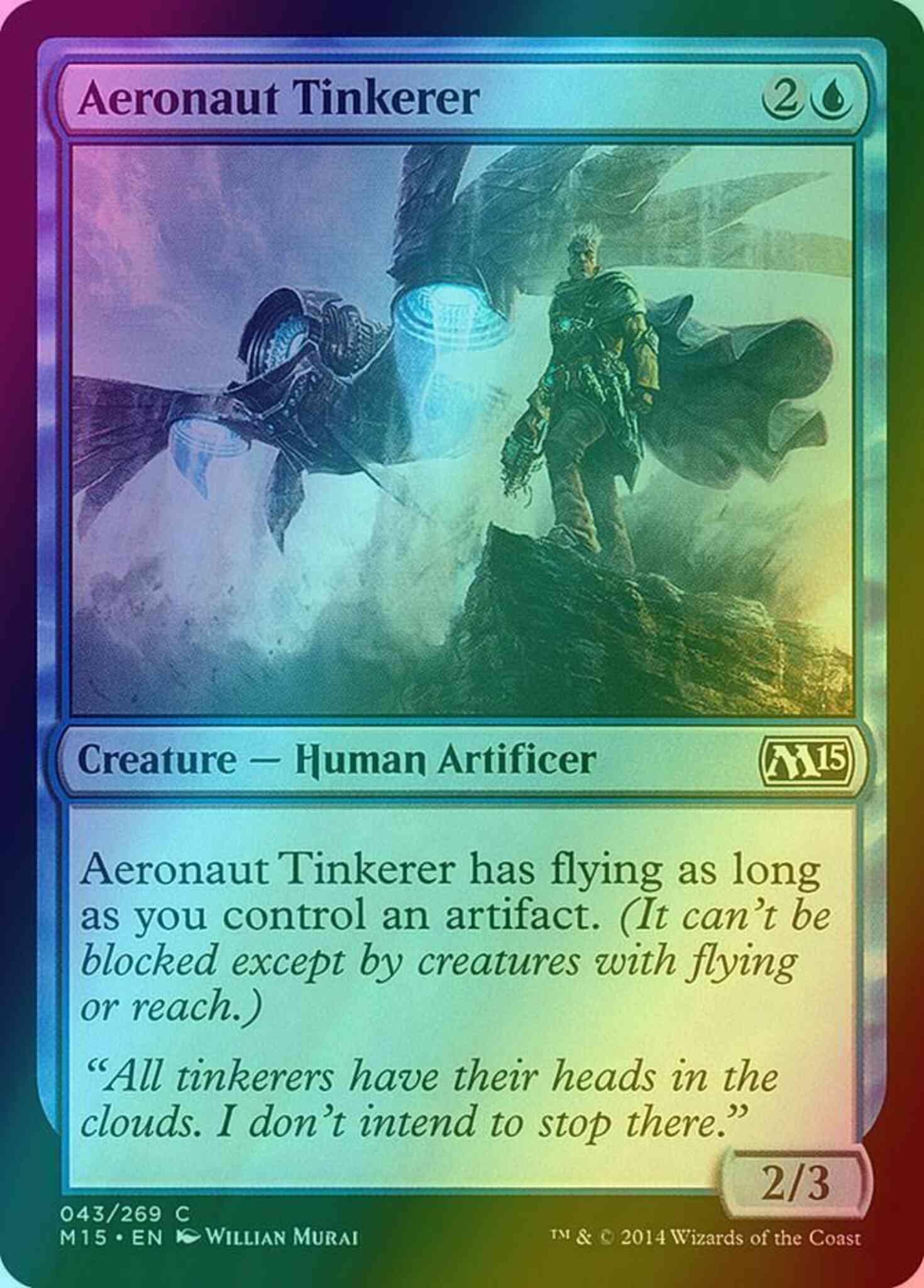 Aeronaut Tinkerer [43] [Magic 2015] [Foil]
