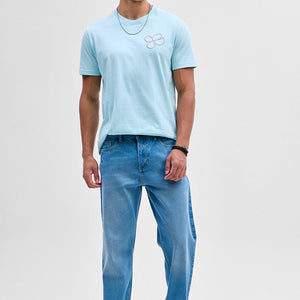 Denim Blue Relaxed Fit Jeans