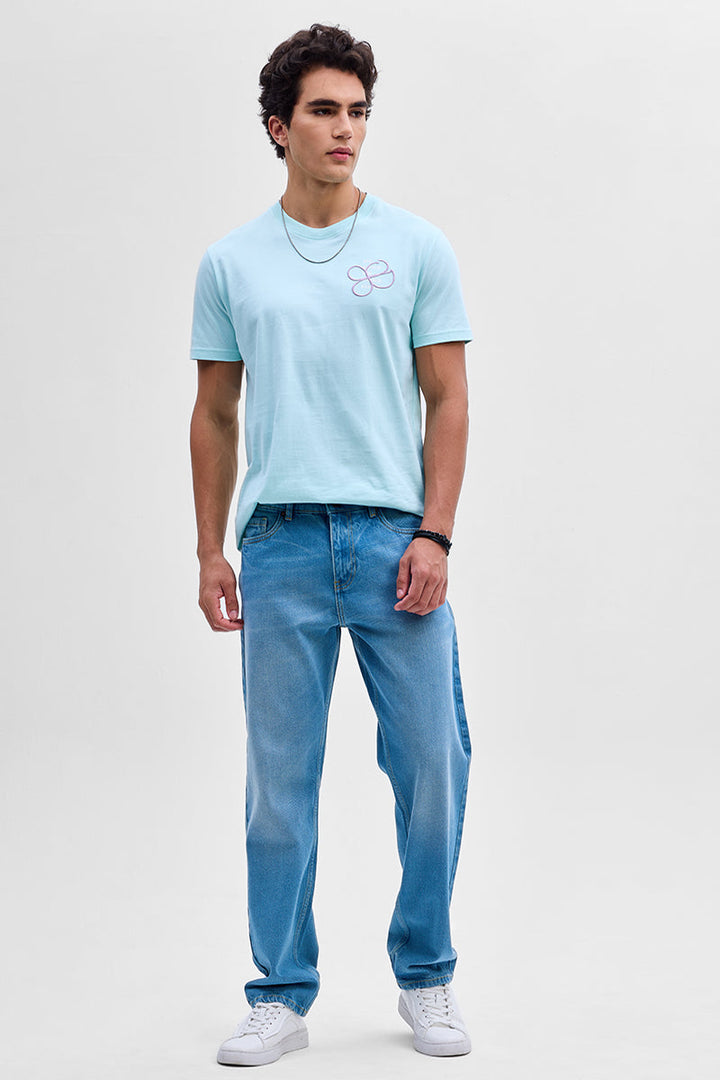 Denim Blue Relaxed Fit Jeans