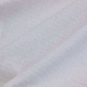 White Self-Design Shirt