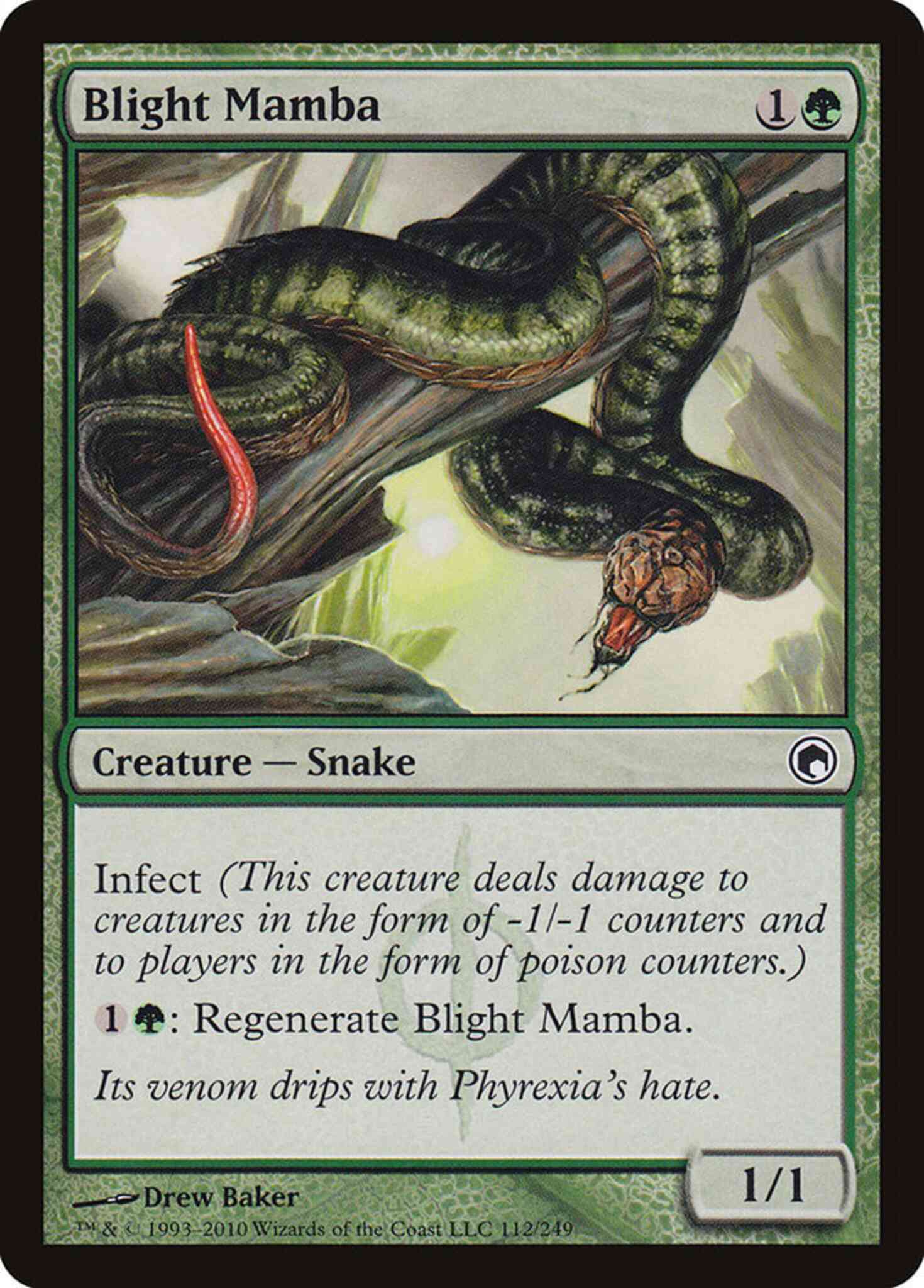 Blight Mamba [112] [Scars Of Mirrodin] [Non-Foil]