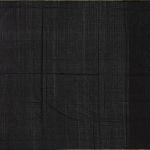 Black Orissa Cotton Saree With Tie & Dye Motifs