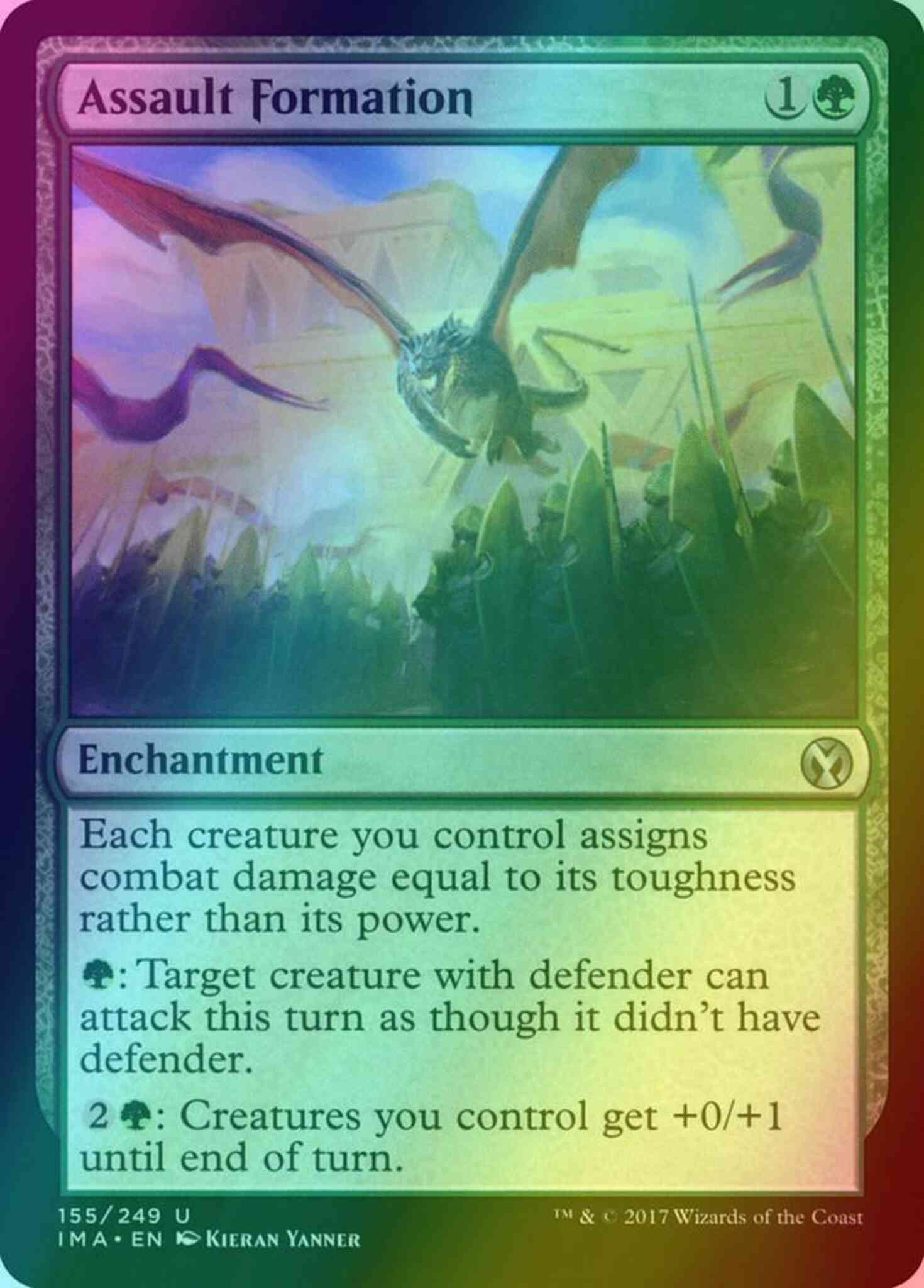 Assault Formation [155] [Iconic Masters] [Foil]