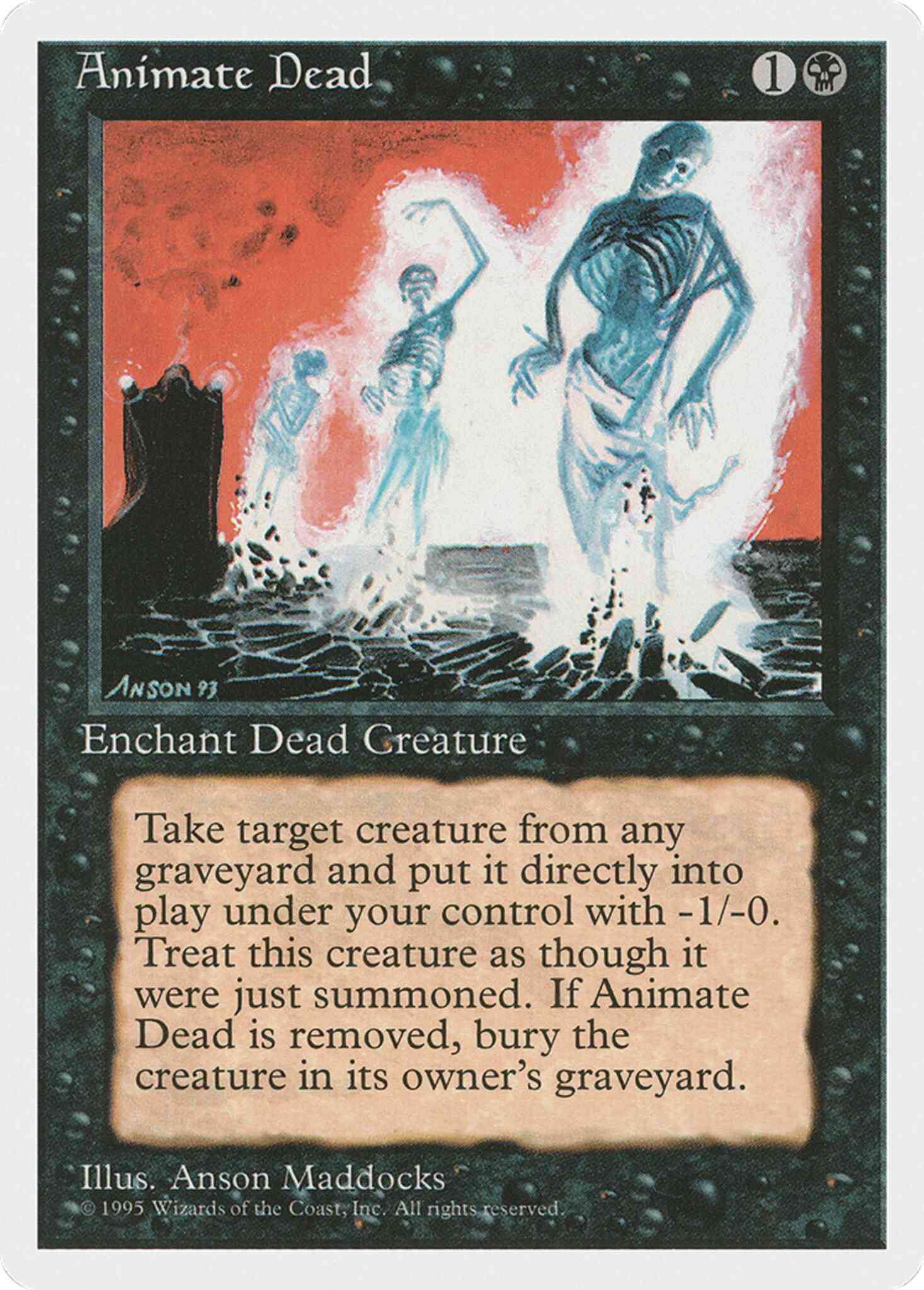 Animate Dead [118] [Fourth Edition] [Non-Foil]