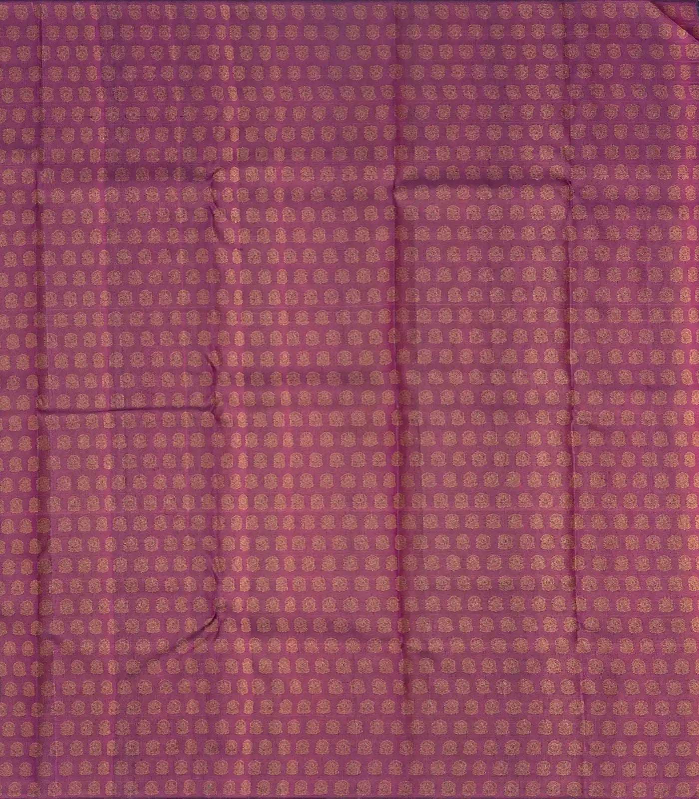 Beige Handloom Kanchipuram Silk Saree With Abstract Motifs