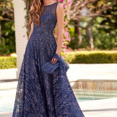 Montage 220935 A Line Evening Gown Formal Dress