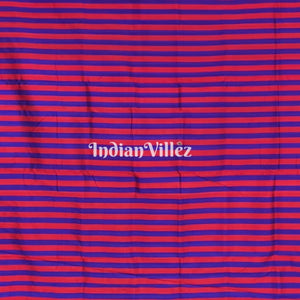 Blue Tribal & Jhoti Contemporary Silk Saree