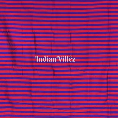 Blue Tribal & Jhoti Contemporary Silk Saree