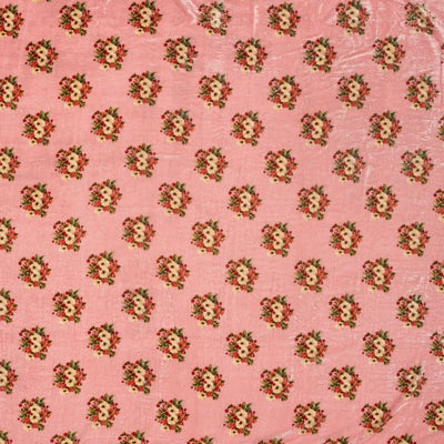 Bubblegum Pink Woven Banarasi Satin Saree With Embroidery