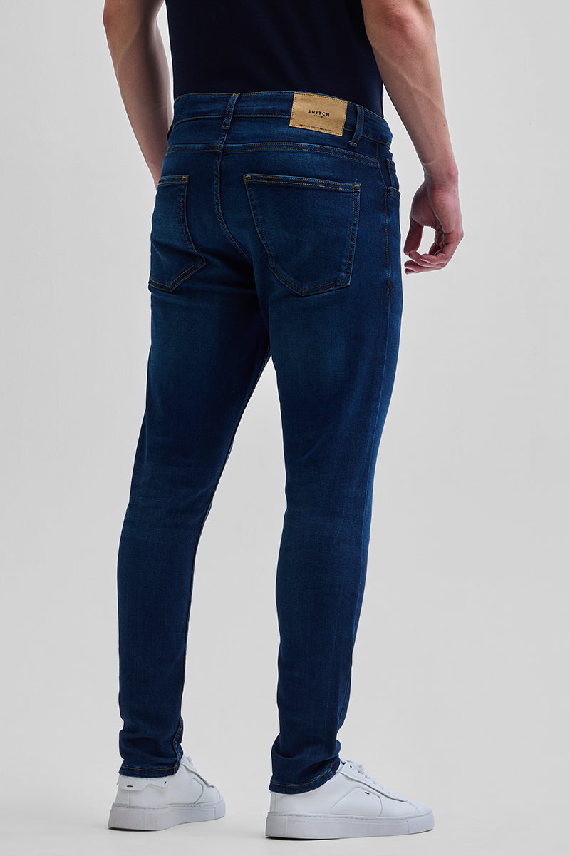 Dark Blue Skinny Fit Jeans