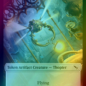 Bat Token (04) // Thopter Token (20) [Murders at Karlov Manor: Tokens] [Foil]