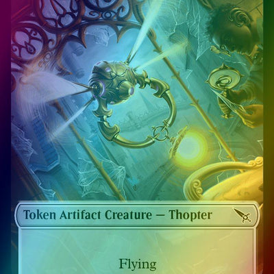 Bat Token (04) // Thopter Token (20) [Murders at Karlov Manor: Tokens] [Foil]