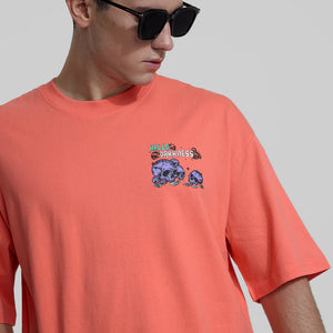 Embrace The Darkness Oversized Printed T-Shirt