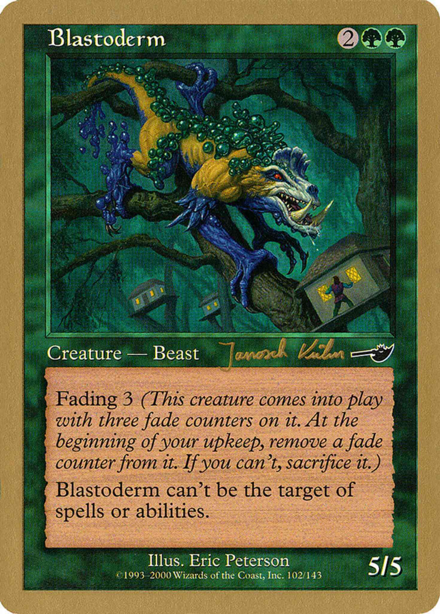 Blastoderm [jk102] [World Championship Decks 2000] [Non-Foil]