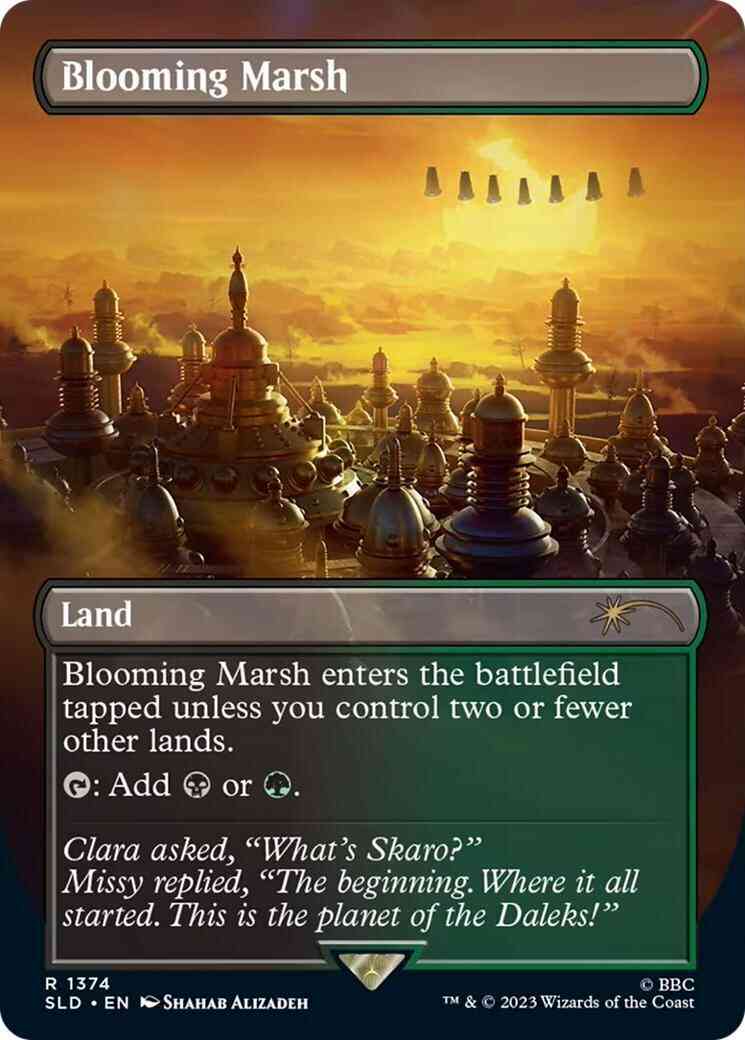 Blooming Marsh [1374] [Borderless] [Doctor Who: Dalek Lands] [Secret Lair Drop] [Non-Foil]