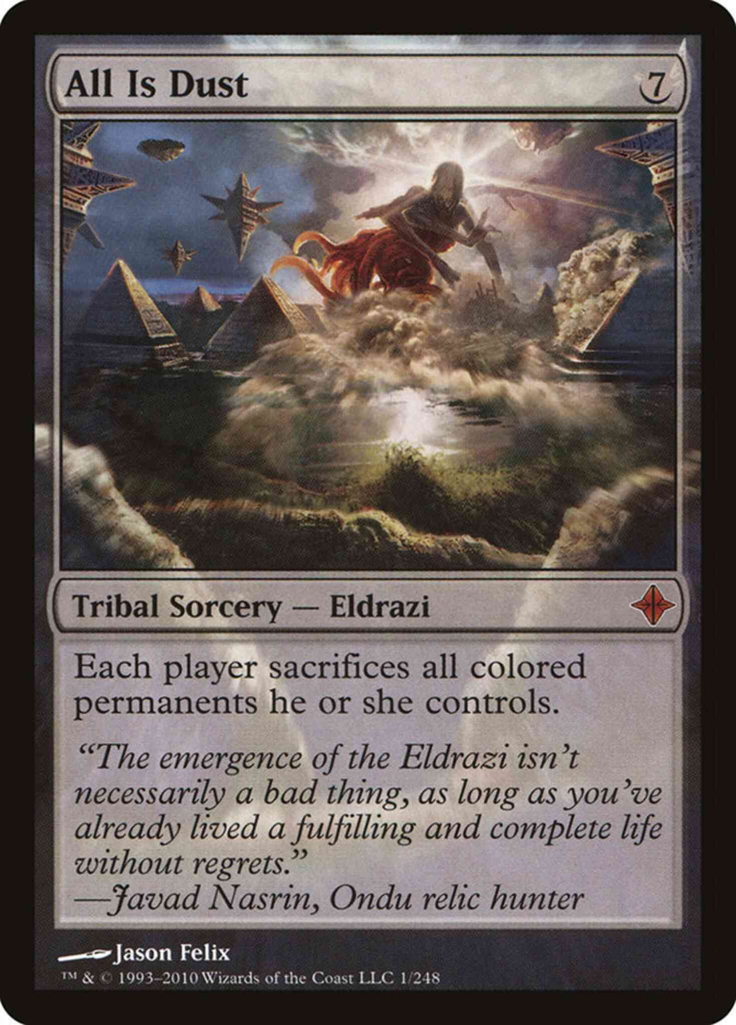 All Is Dust [1] [Rise Of The Eldrazi] [Non-Foil]
