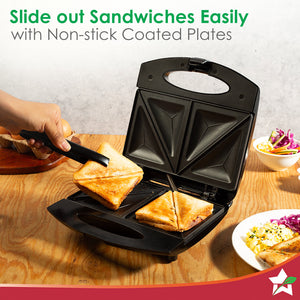 Acura Plus Sandwich Maker 750W Non-stick by blacktree