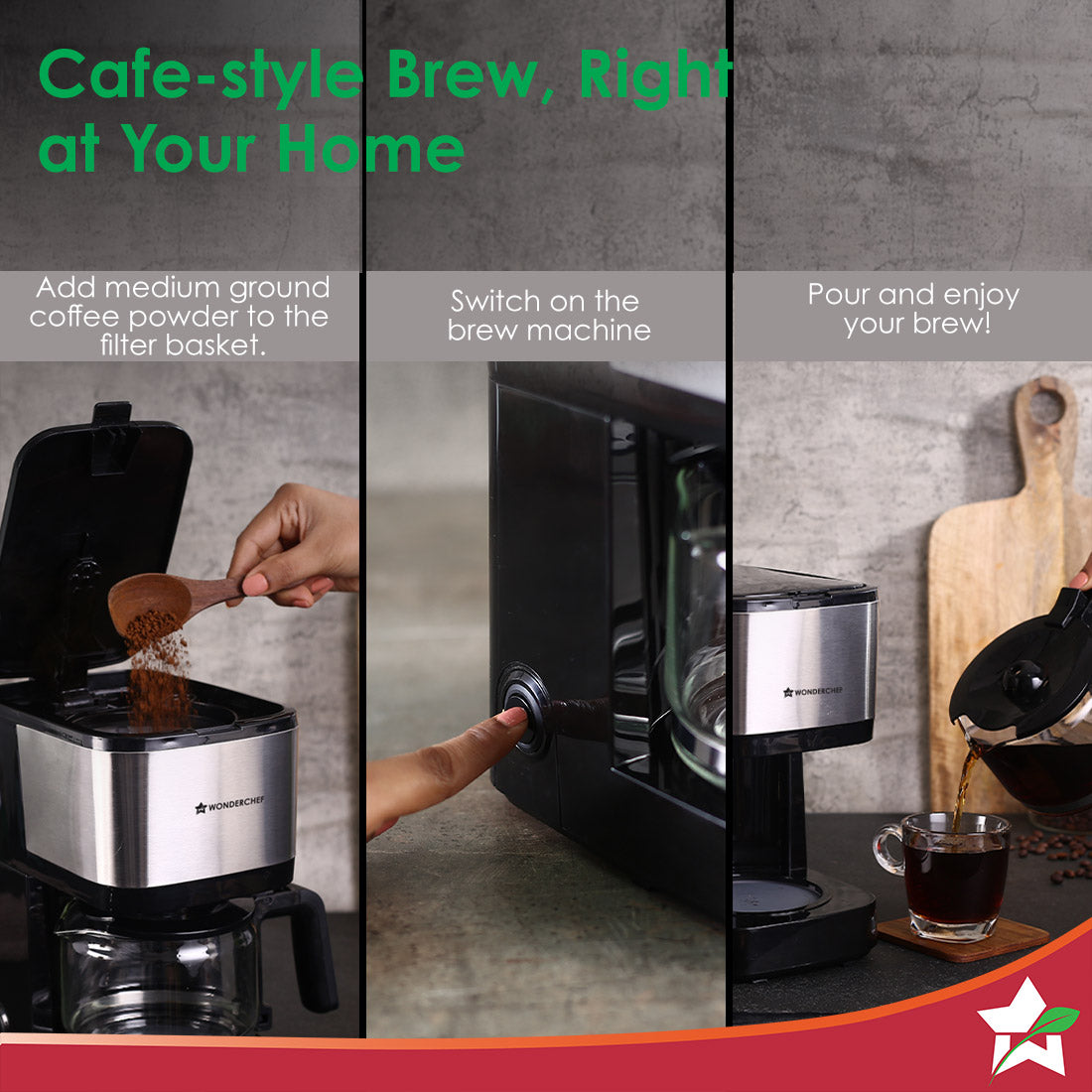 Regalia Pronto Coffee Maker + Coaster Set Gift Combo.