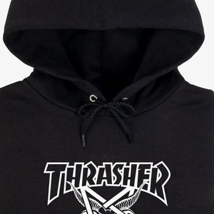 Thrasher | SKATEGOAT HOODIE  { BLACK