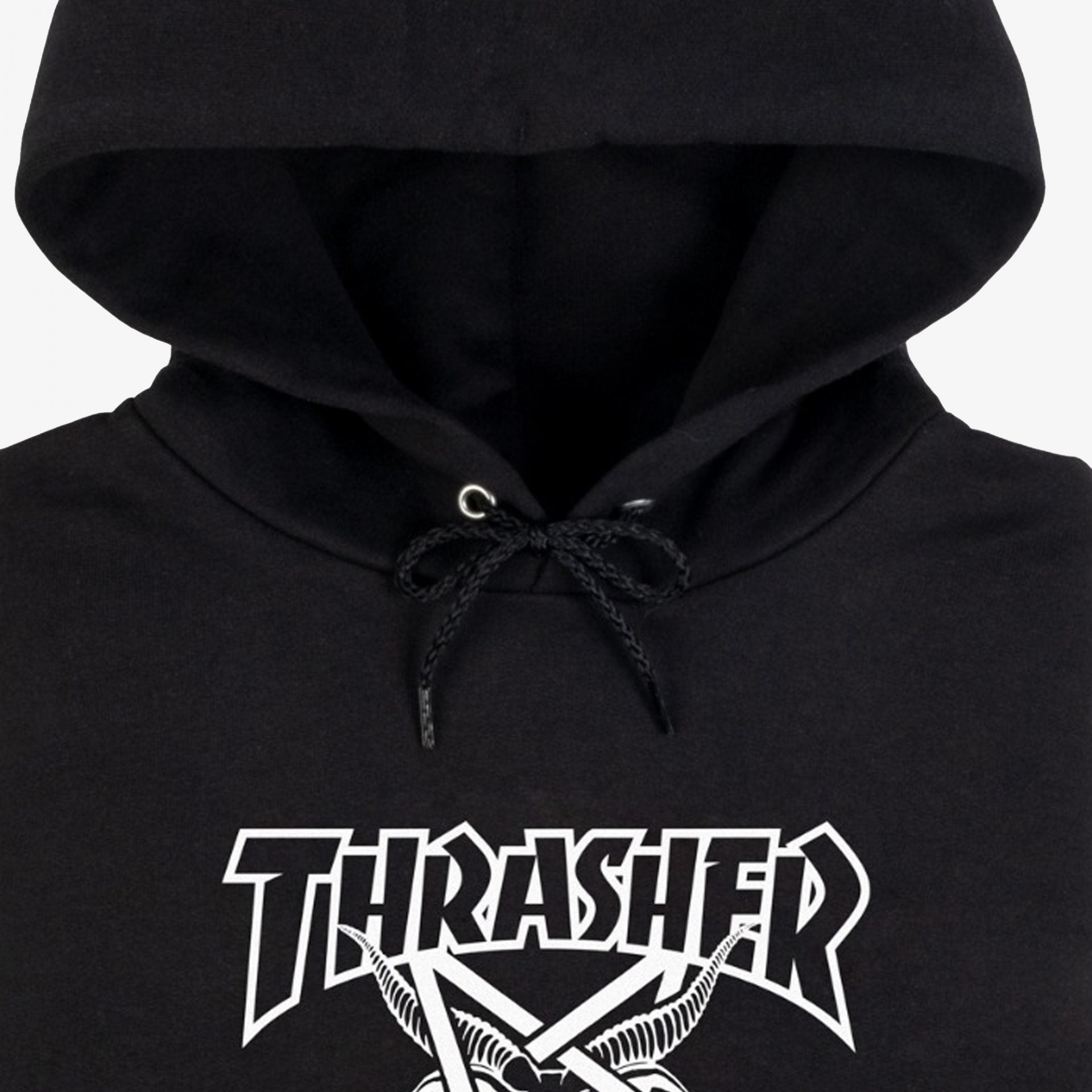 Thrasher | SKATEGOAT HOODIE  { BLACK