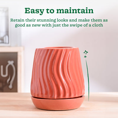 Fallen Angel Ceramic Planter