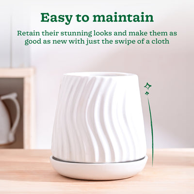 Fallen Angel Ceramic Planter