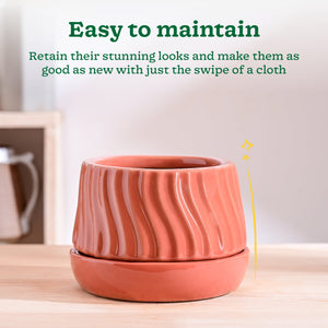 Fallen Angel Ceramic Planter