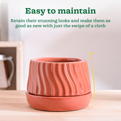 Fallen Angel Ceramic Planter