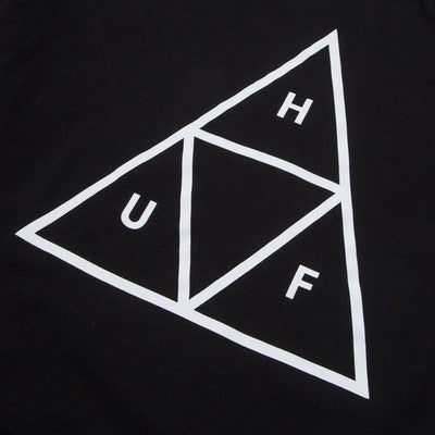 HUF | ESSENTIALS TT TEE  { BLACK