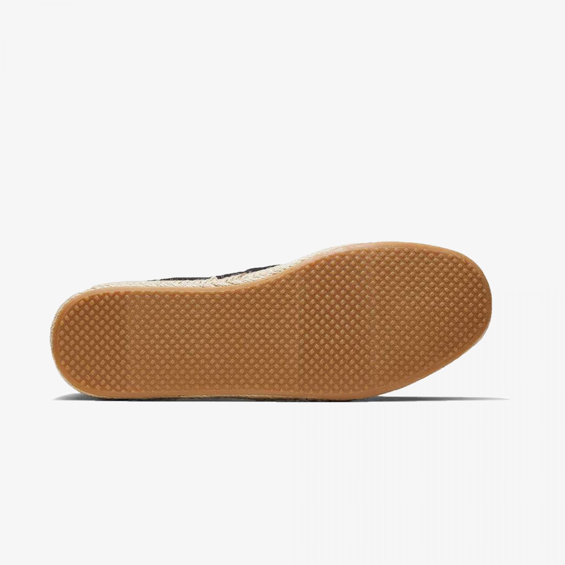 Toms | ESPADRILLE ALPARGATA  { BLACK SLUBBY