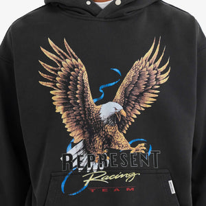 Represent | RACING TEAM EAGLE HOODIE  { BLACK